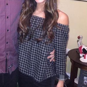 Madewell Off the shoulder blouse